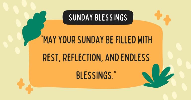 Sunday Blessings